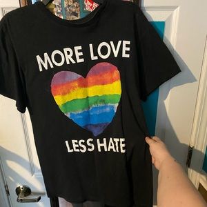 TRADE DONT BUY More love less hate shirt